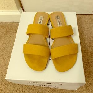 Steve Madden Yellow Sandals